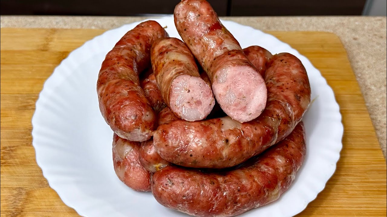 Jak zrobić domową kiełbasę - SWOJSKA KIEŁBASA Z   PIEKARNIKA