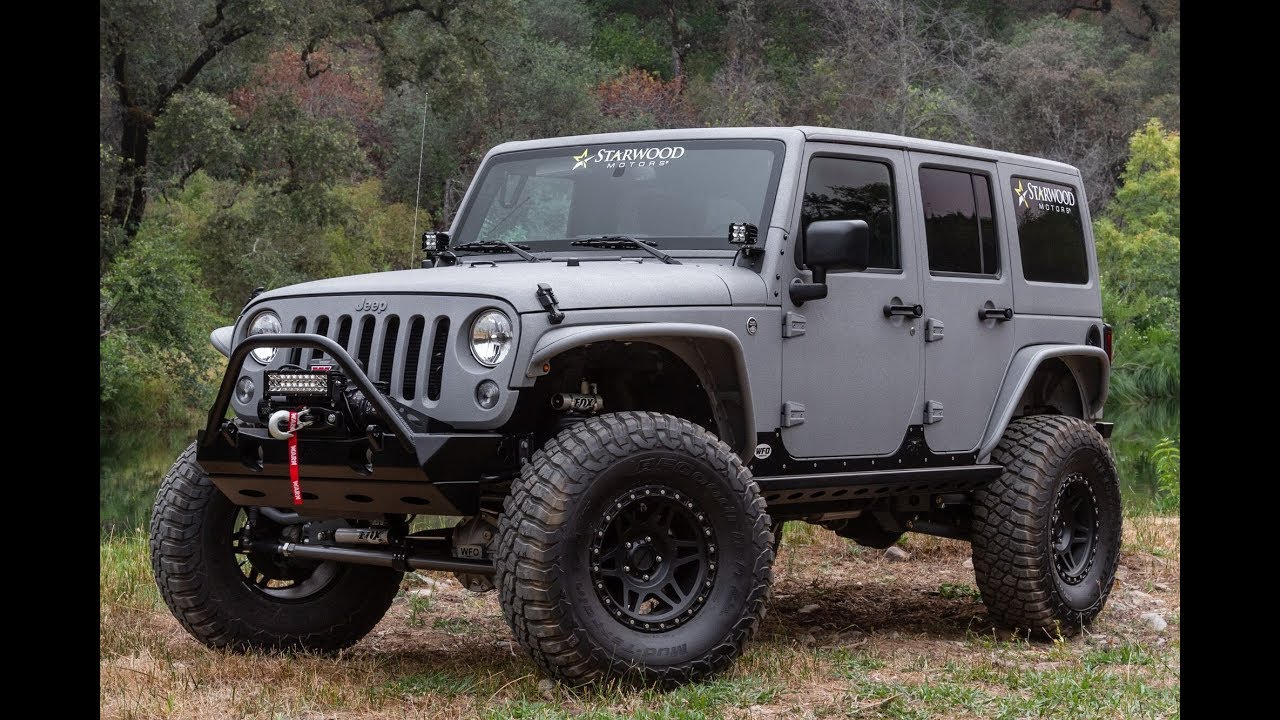 Brand new WFO built 2017 Jeep JK Rubicon