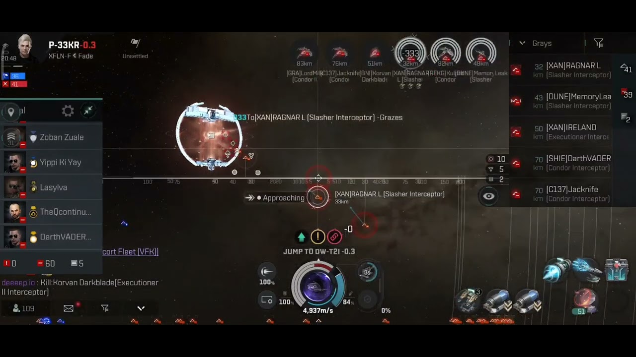 Dramiel Action on an Abandoned Stargate - Eve Echoes