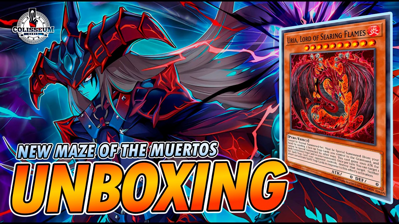 ⭐️ Yu-Gi-Oh⭐️UNBOXING : ✨ MAZE OF THE MUERTOS✨ ⭐️LA MEJOR EPOCA PARA DARK MAGICIAN DECKS!! ⭐️