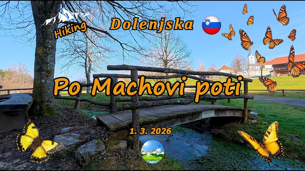 Pomladanski potep po Machovi poti, Novo mesto, Slovenija