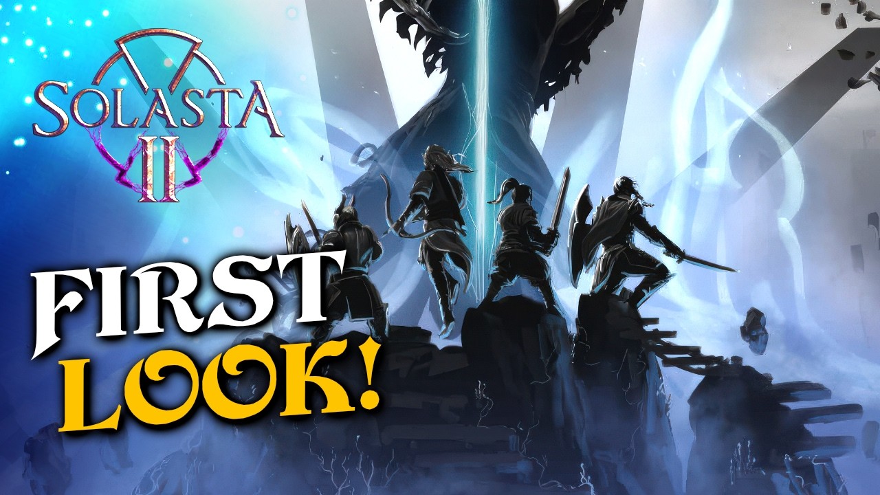 🔴 Solasta 2 Early Access Live Gameplay Early Look! (Halflings Unite)