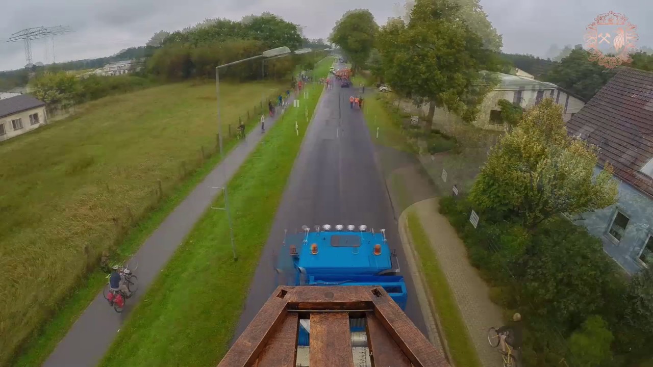 Pommernkogge UCRA Landtransport Zeitraffer Timelapse Torgelow - Ueckermünde