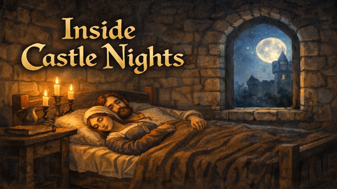 How People Slept in Medieval Castles at Night | The Midnight Fortress Relaxing Medieval SleepHistory
