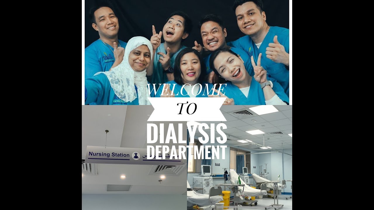 Life of a nurse in KSA 121: WELCOME TO MY WORKPLACE// HEMODIALYSIS