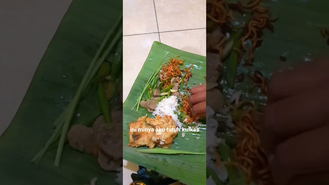 Buka puasa dengan lalapan pucuk daun kunyit