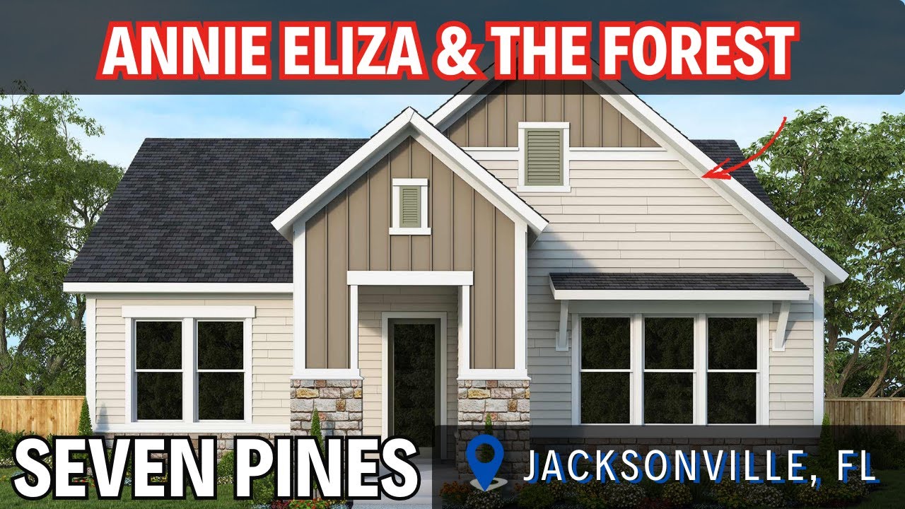 Inside Seven Pines | Jacksonville FL New Construction House Tour