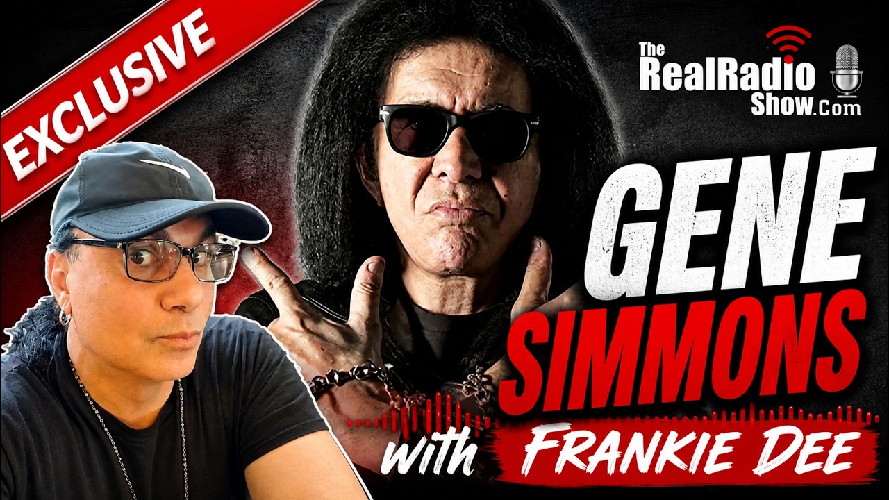 Gene Simmons Talks Life, KISS, Family & Faith | Exclusive Interview with Frankie Dee