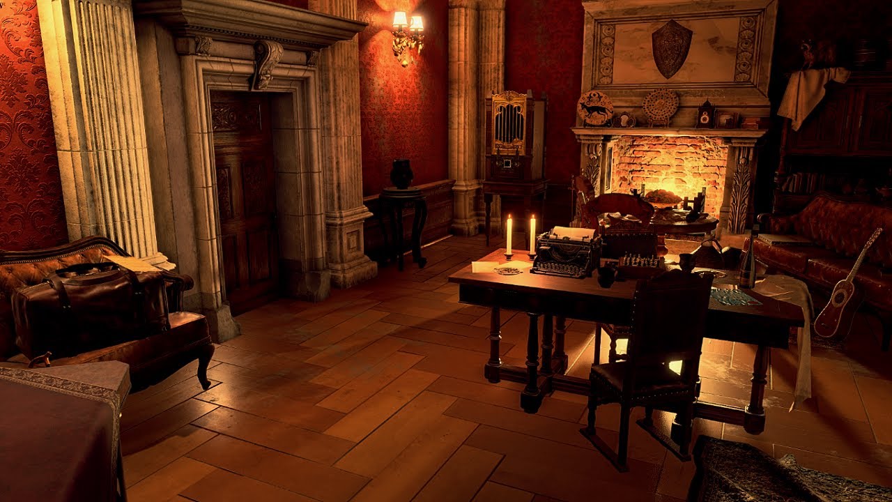 Resident Evil 4 | Castle Grand Hall Safe Room 8hrs