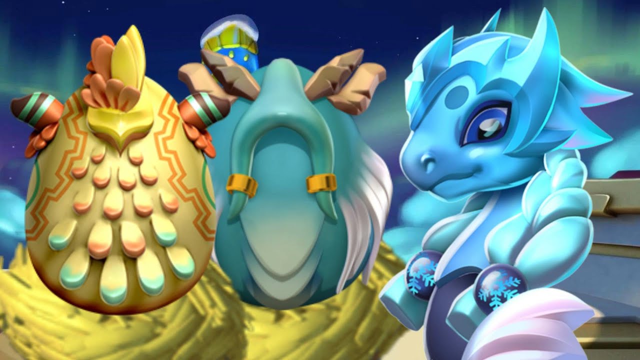 Divine KOLIADA DRAGON Unlocking! New ICE LORD DRAGON + Amaterasu & Poseidon Hatching! - DML #1632