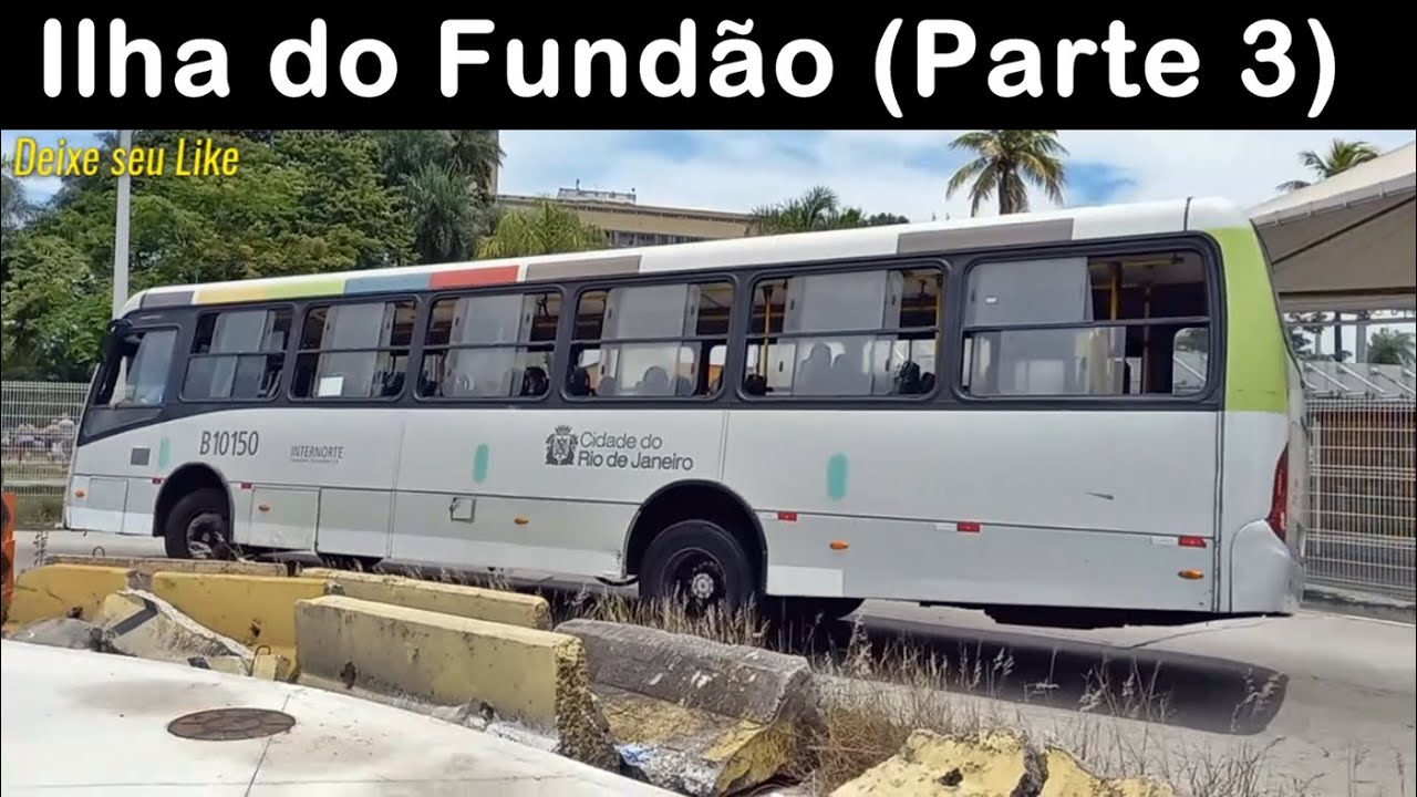 Ilha do Fundão (Parte 3) - Terminal Aroldo Melodia - Movimentação de ônibus cariocas