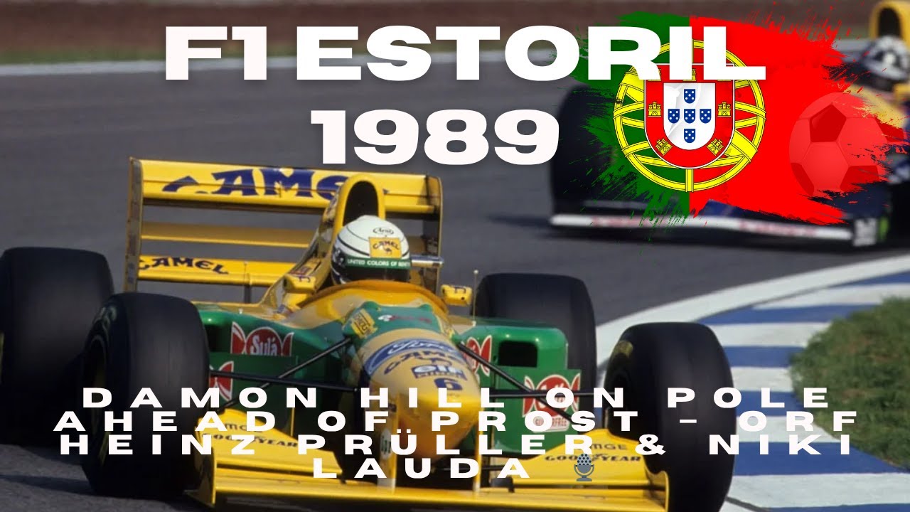 F1 Estoril 1993 🇵🇹 | Damon Hill on Pole Ahead of Prost – ORF Heinz Prüller & Niki Lauda 🎙️