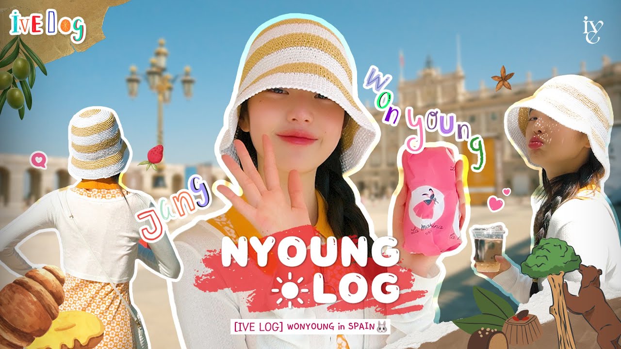 [IVE LOG] WONYOUNG in SPAIN 🐰 | NYOUNG LOG