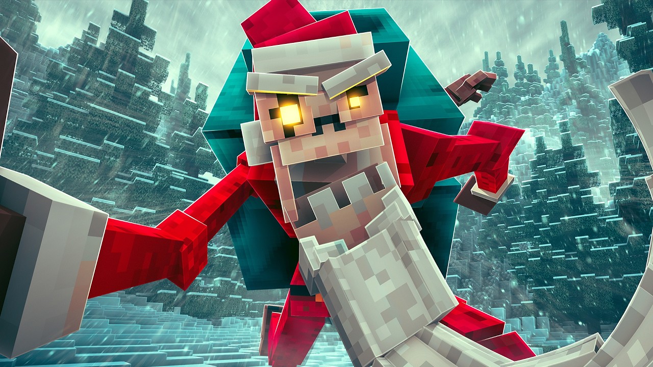 I Conquered Evil Santa in Minecraft