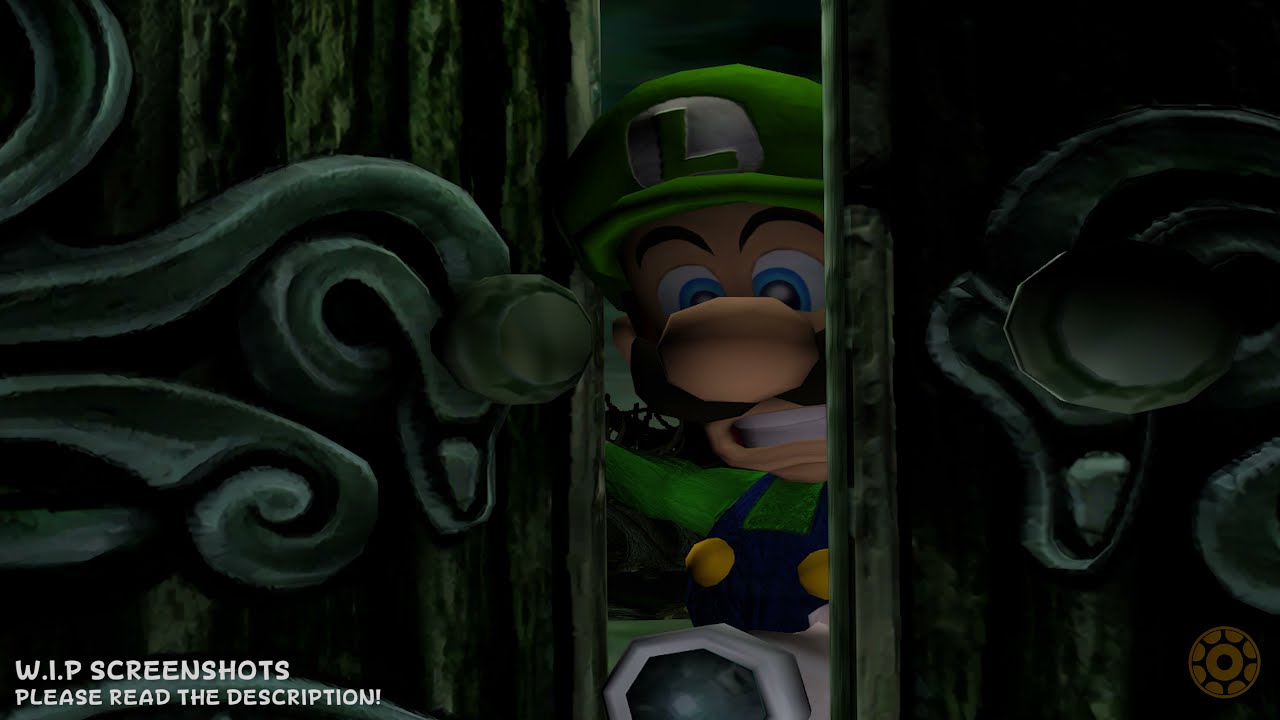 Luigi's Mansion HD - 4K Update (HD Texture Pack) Trailer