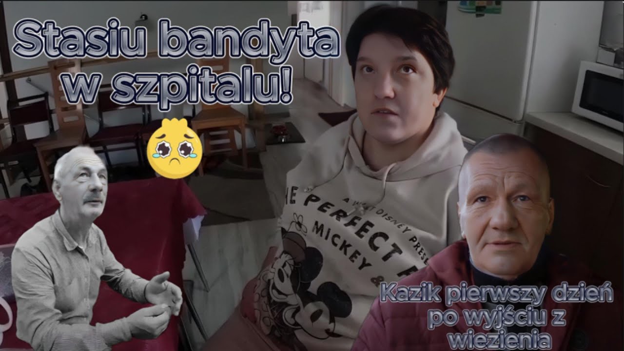Papa Smerfik-  Stasiu bandyta trafił do szpitala!