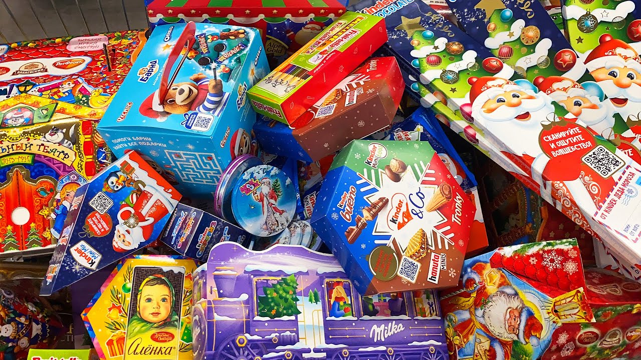Море Конфет и Сладостей🤯 Shopping VLOG c Kinder Сюрприз, Kinder Joy, Mentos, Meller, A Lot of Candy