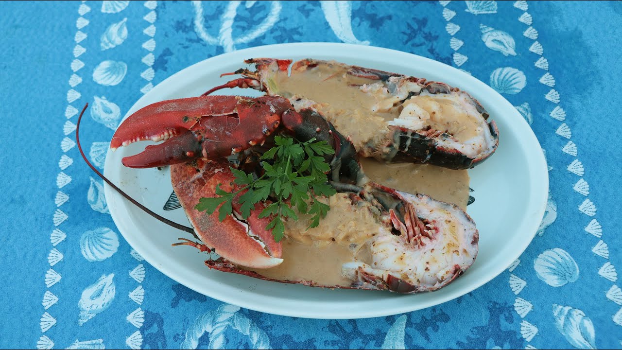 Recette du homard de nos Côtes grillé sauce au whisky