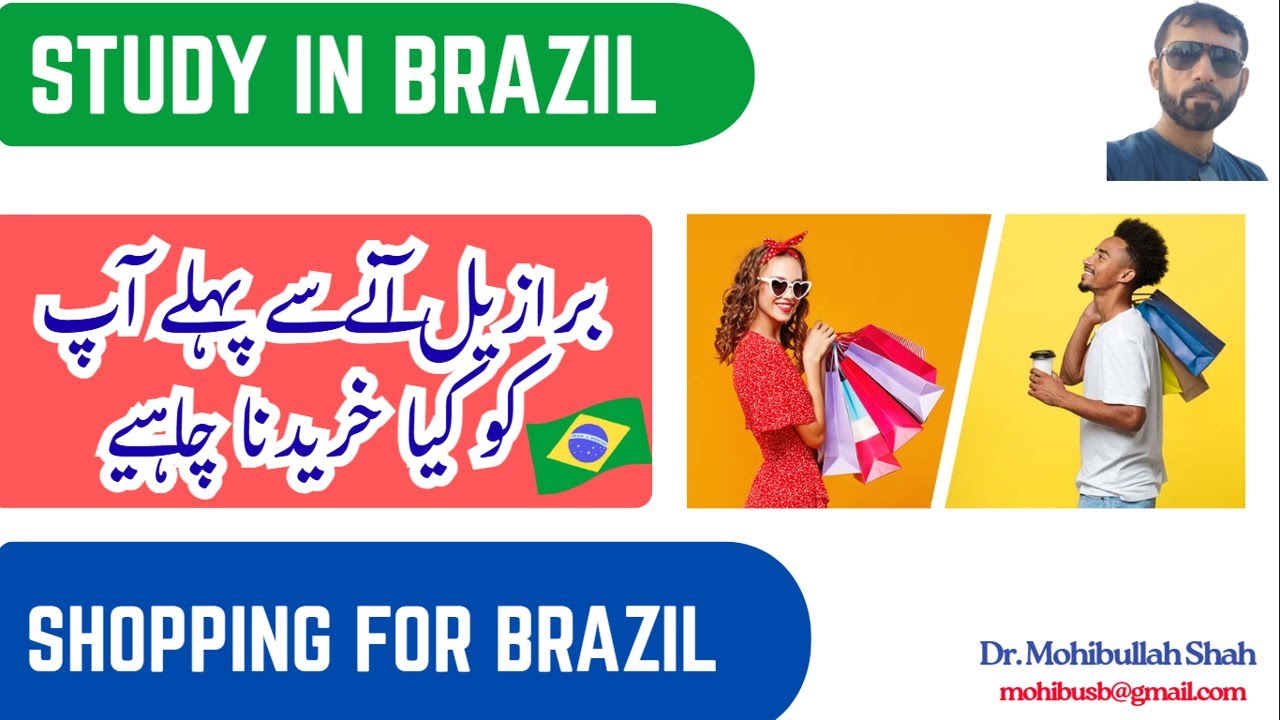 What to Bring from Pakistan to Brazil | Complete Shopping Guide for Students.