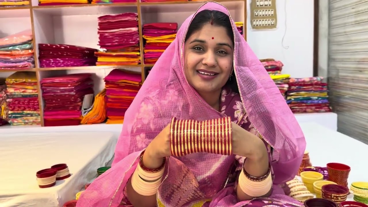 New sale video 😁100rs suru order on 8003953800❤️#rajputi chura collection 