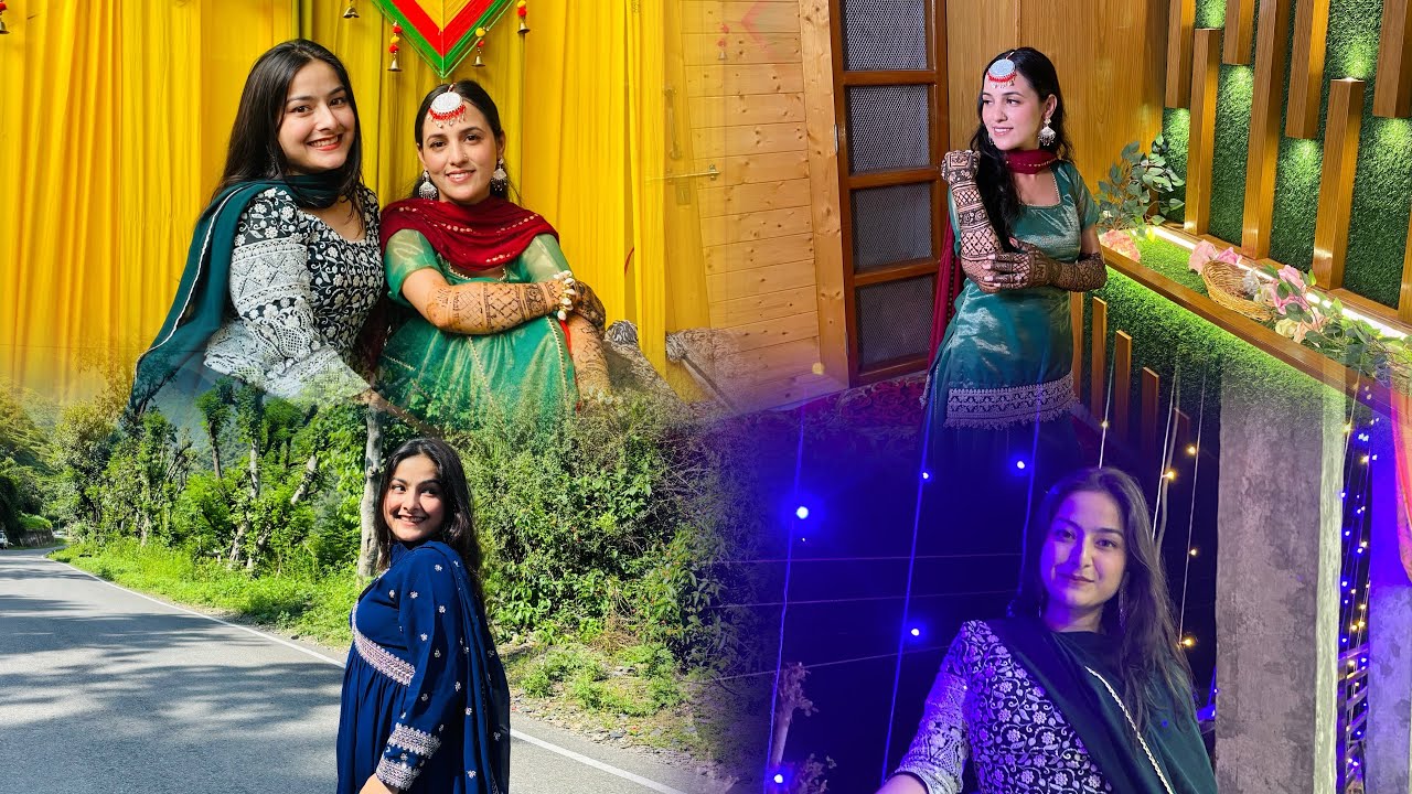 Komal ki shadi part 2 || Badi Dhaam || Dulhan ki love story vali mehndi || Mehndi Night ✨✨
