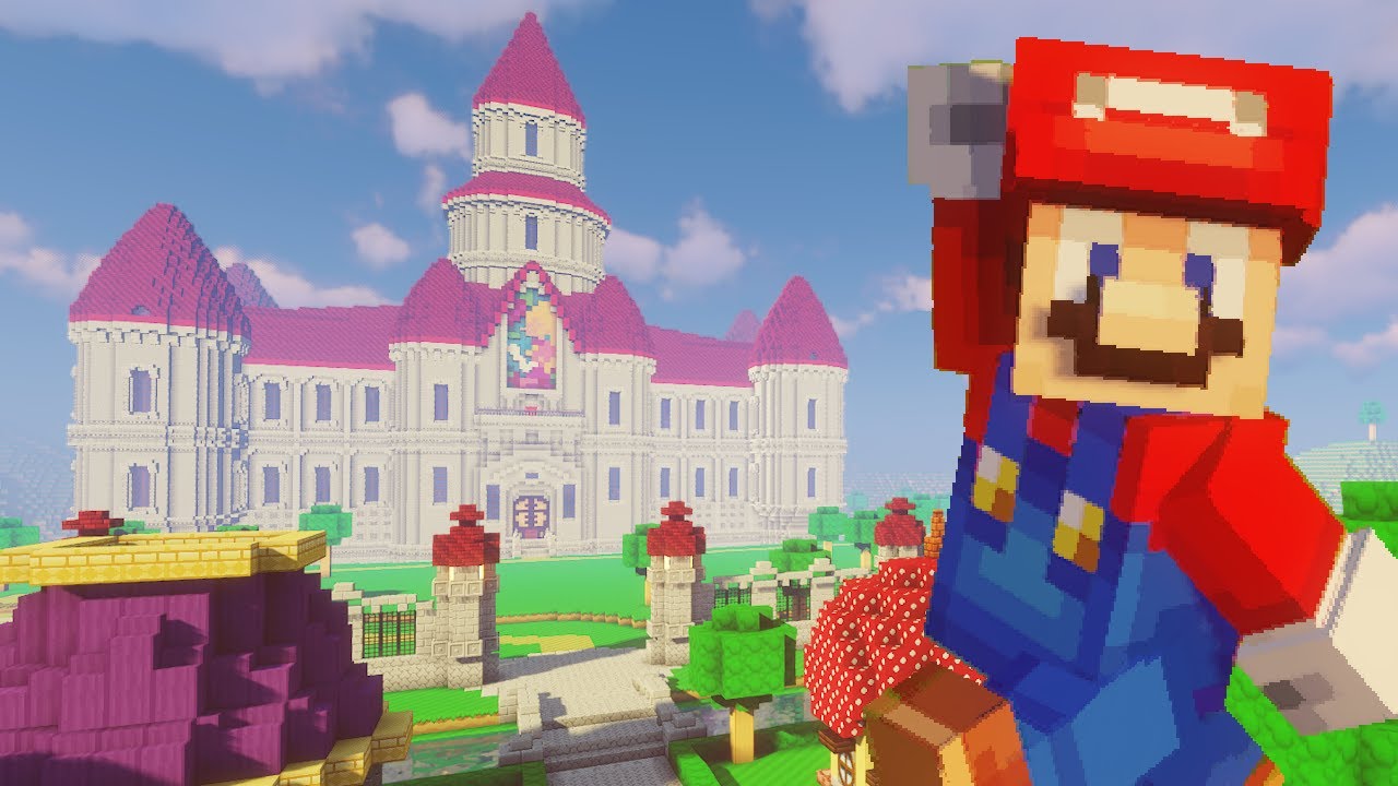 Эта карта Minecraft на тему Супер Марио просто ЧУДЕСНА!