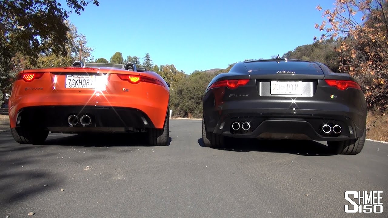 Rev War: F-Type R and V6 S