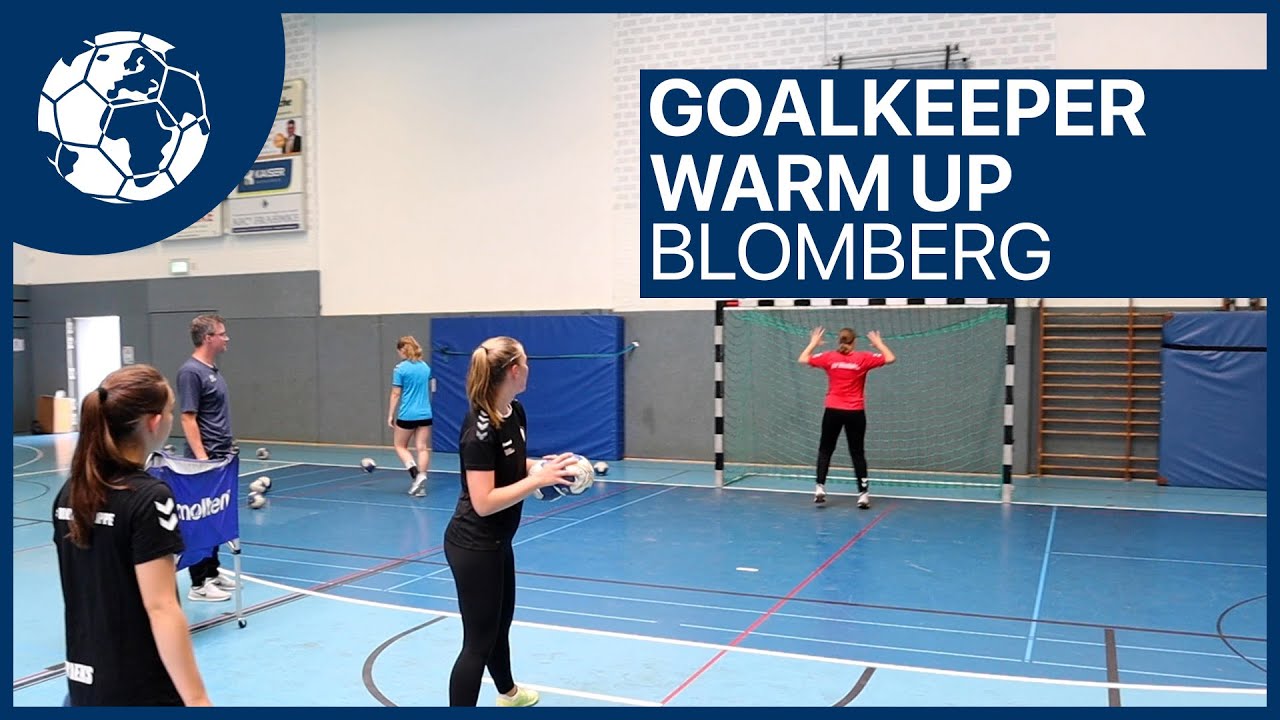 Goalkeeper Warm Up - Handballtraining - Bj&ouml;rn Piontek | Handball inspires Blomberg [deutsch/english]