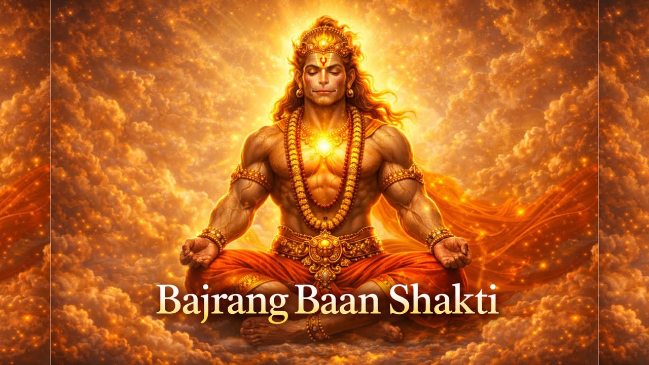Bajrang Baan Bhajan | Hanuman Ji Deep Meditation | Fear Removal & Protection