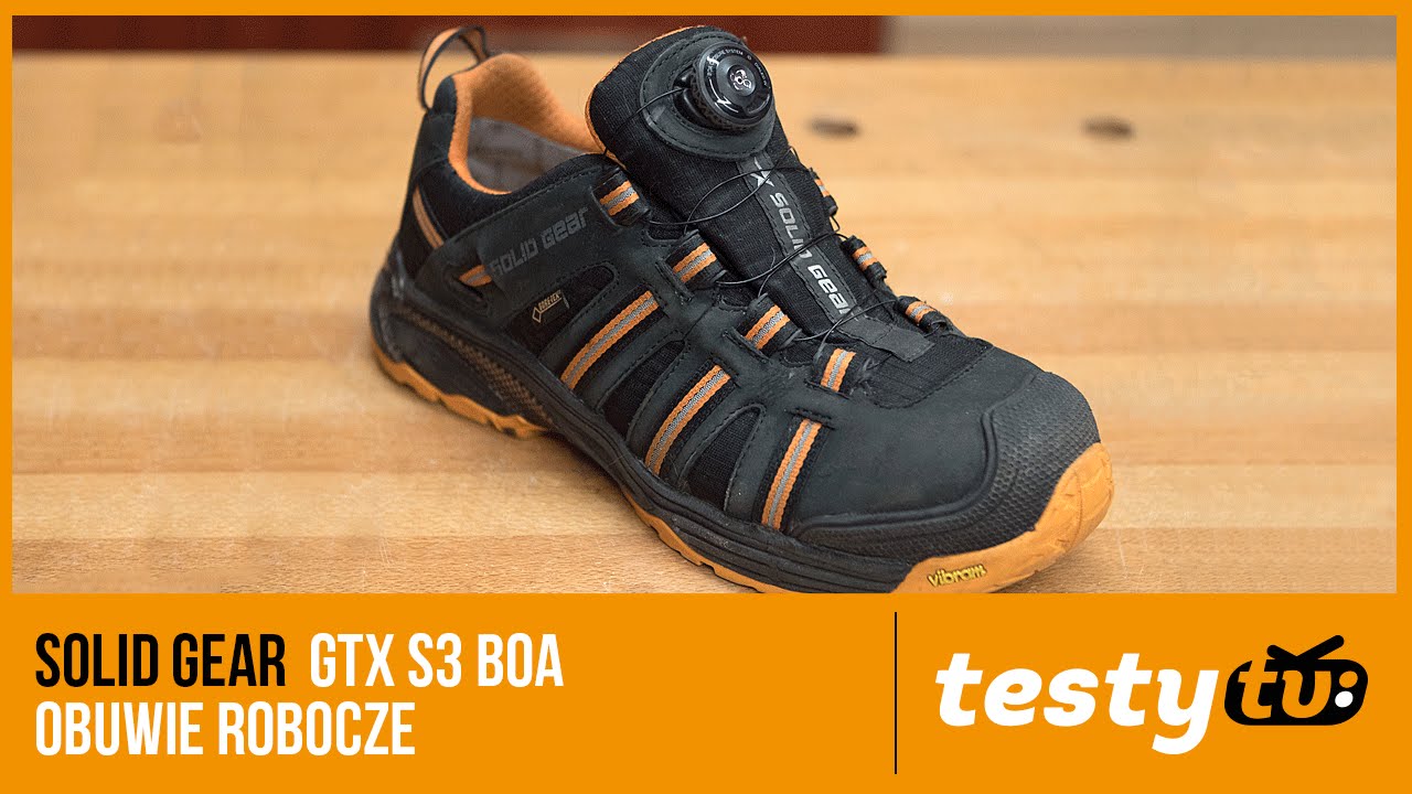 Solid Gear: GTX S3 BOA - obuwie robocze