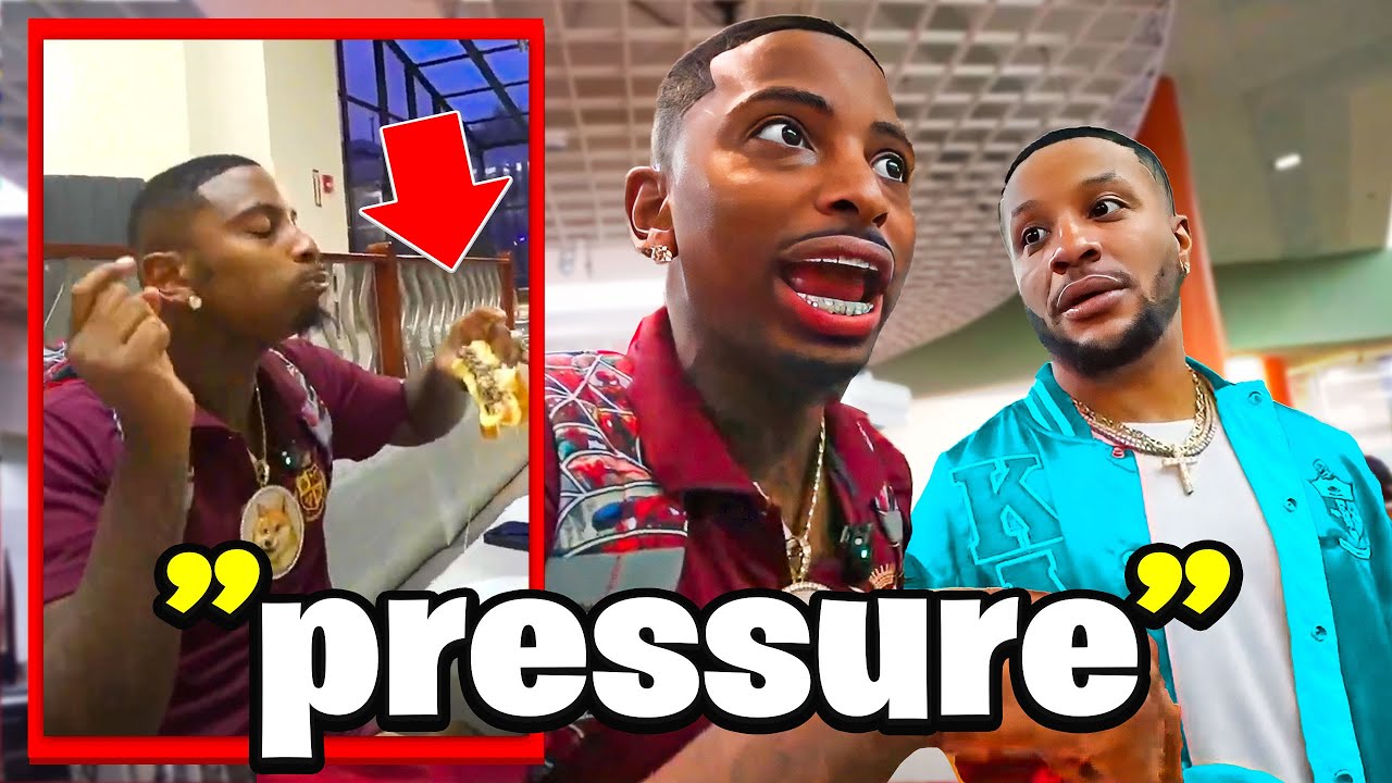 FunnyMike Tried Streamer University's Food and Was SHOCKED How Good It Was! 😳🍔