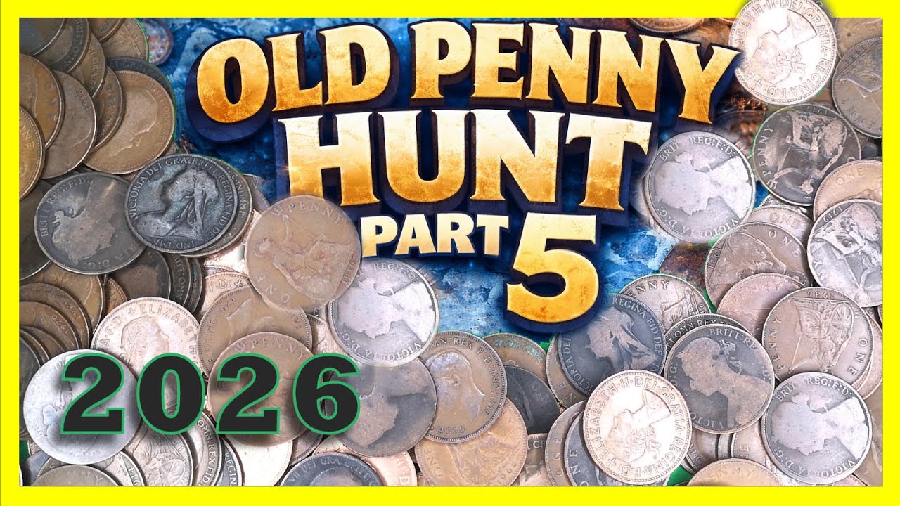 A Box Full of 1000 Old Pennies to Hunt Through in 2026 - Part 5