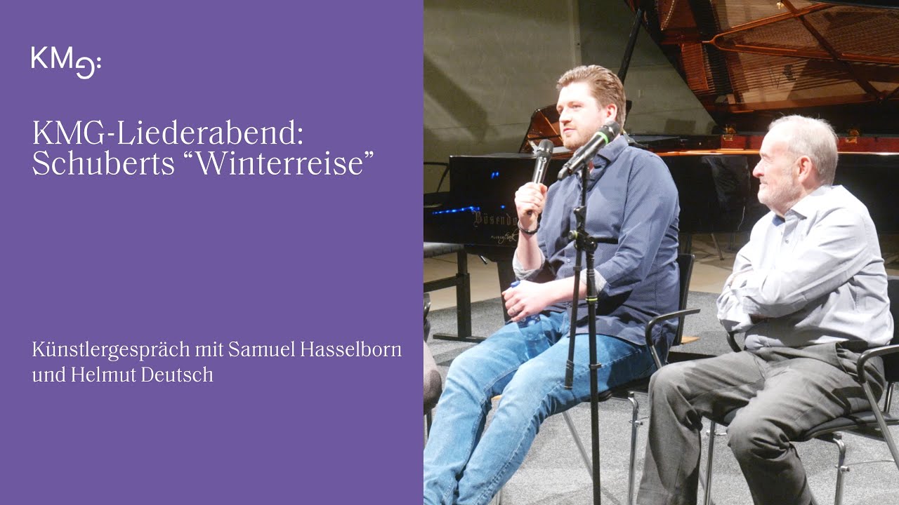 Liederabend: Künstlergespräch mit Samuel Hasselhorn und Helmut Deutsch über Schuberts Winterreise
