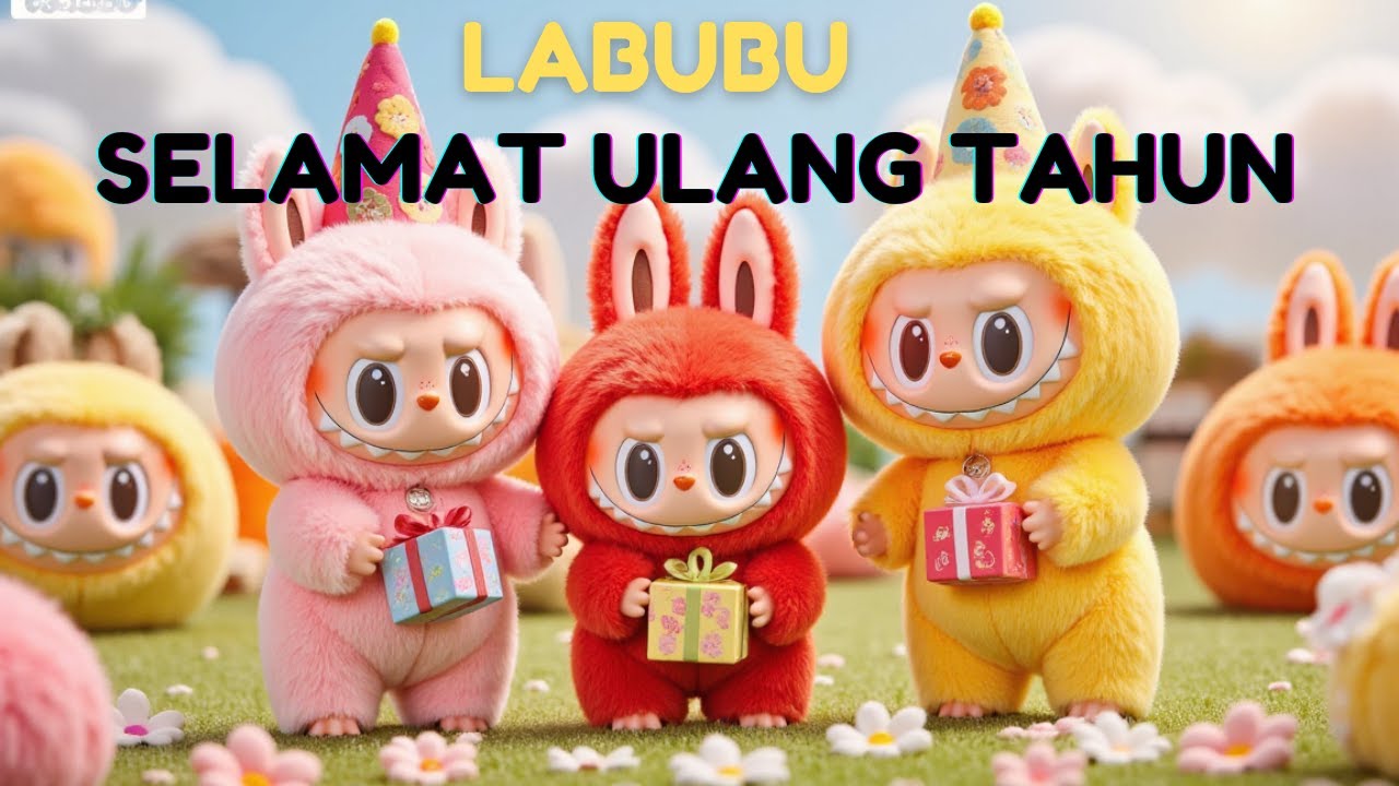 LABUBU SELAMAT ULANG TAHUN | LAGU LABUBU,LAGU ANAK INDONESIA #labubu