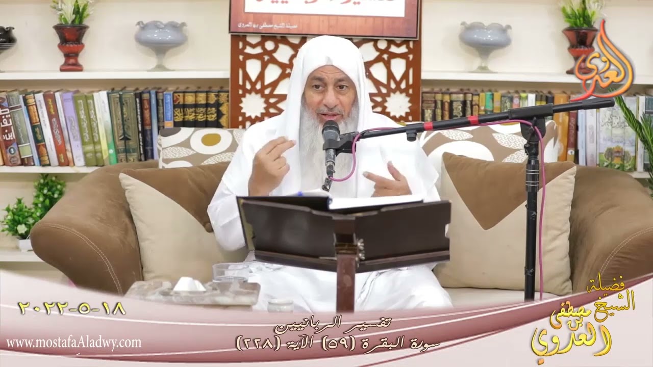 تفسير:(وللرجال عليهن درجة) | الشيخ مصطفى العدوي
