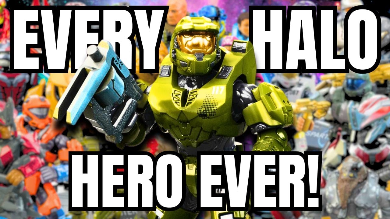 REVIEWING EVERY HALO HERO EVER CREATED! Mega Construx