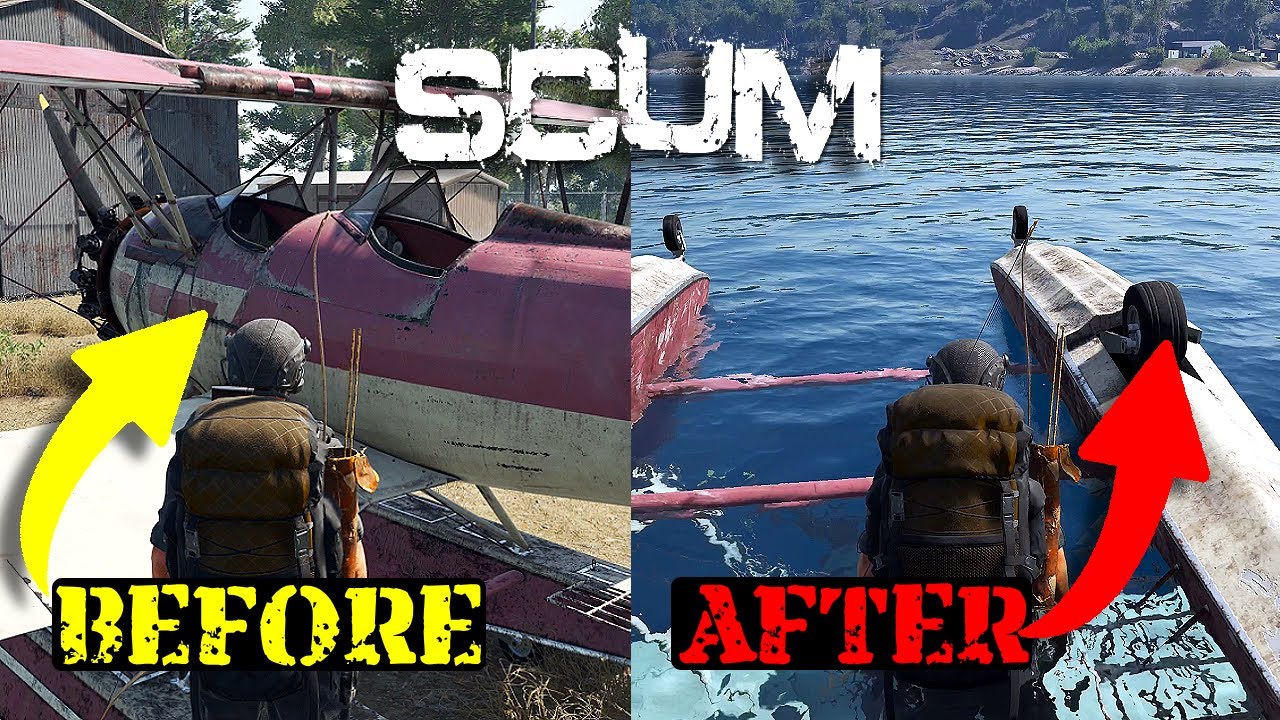 MISTAKES Have Been Made...How NOT To Fly A Plane! | SCUM Survival Ep. 8 | 4K |