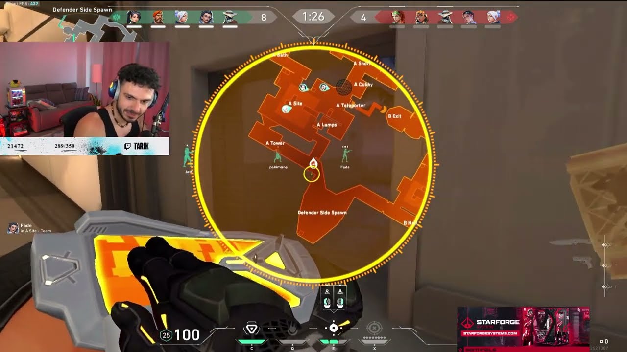 BIND! SEN TARIK BRIMSTONE VALORANT RANKED GAMEPLAY FULL MATCH VOD