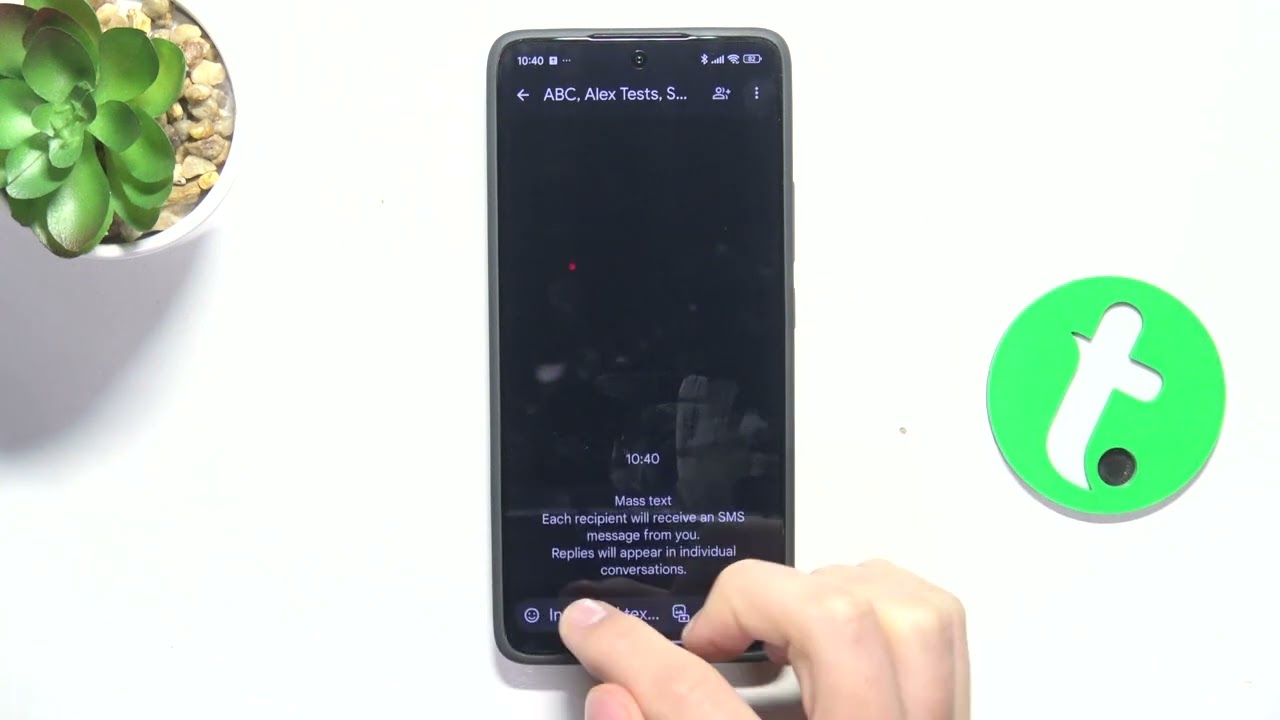 XIAOMI 14T Pro - How to Send Group Text Messages - Stay Connected with Multiple Contacts