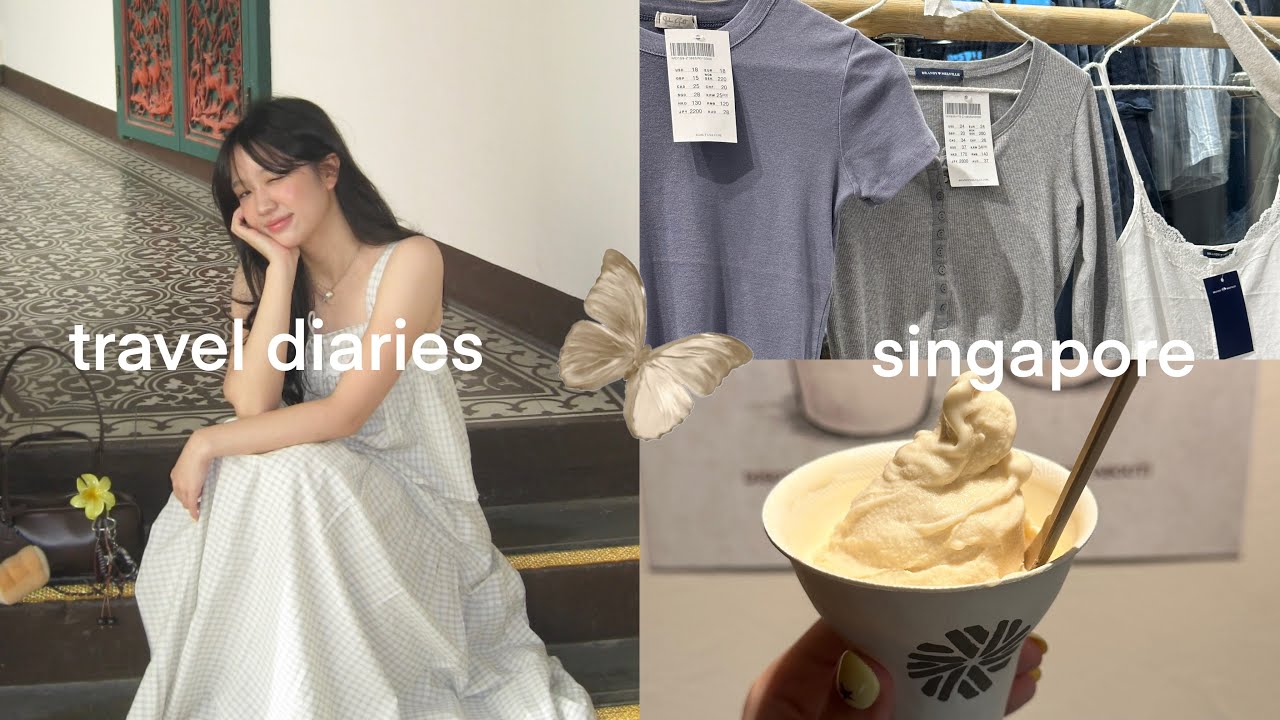 СИНГАПУРСКИЙ ВИДЕОБЛОГ🍒: дневник путешествий, походы по кафе, матча, Brandy Melville, мукбанг, ча...