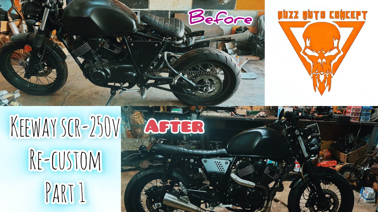 Keeway scr 250v ( re-custom) part 1