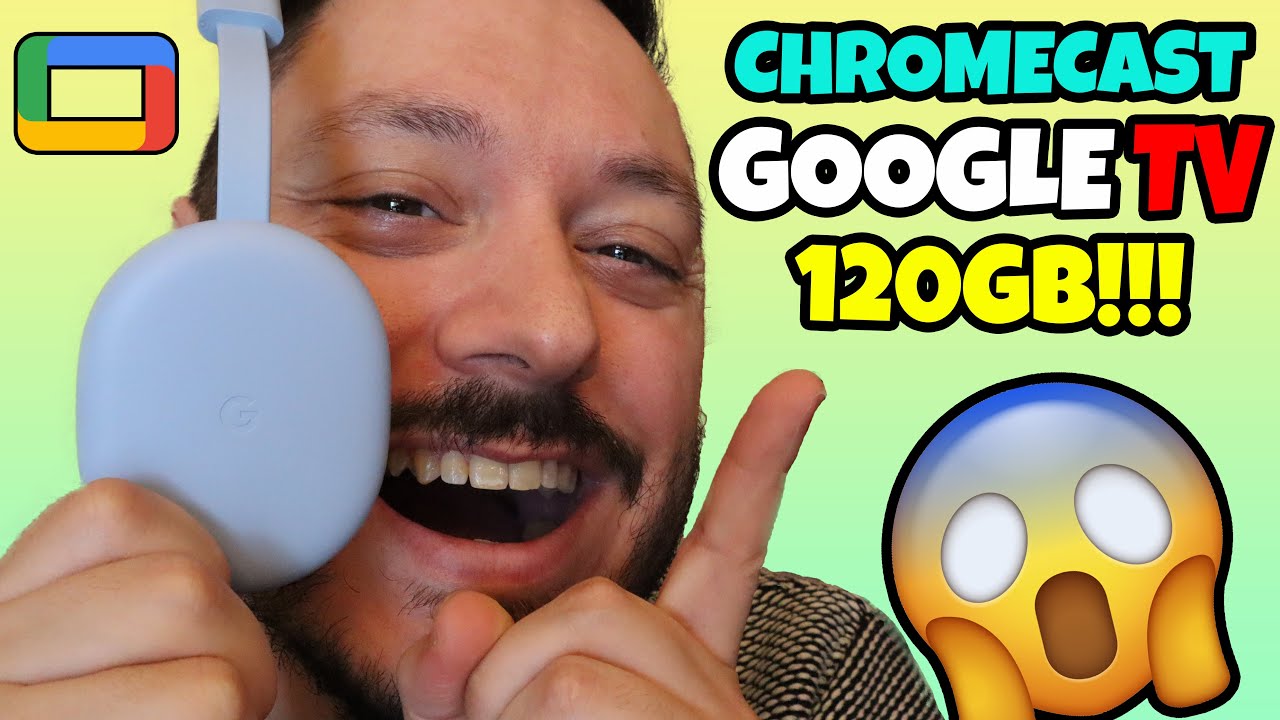 CHROMECAST Con GOOGLE TV 120GB!!! Mejor Método