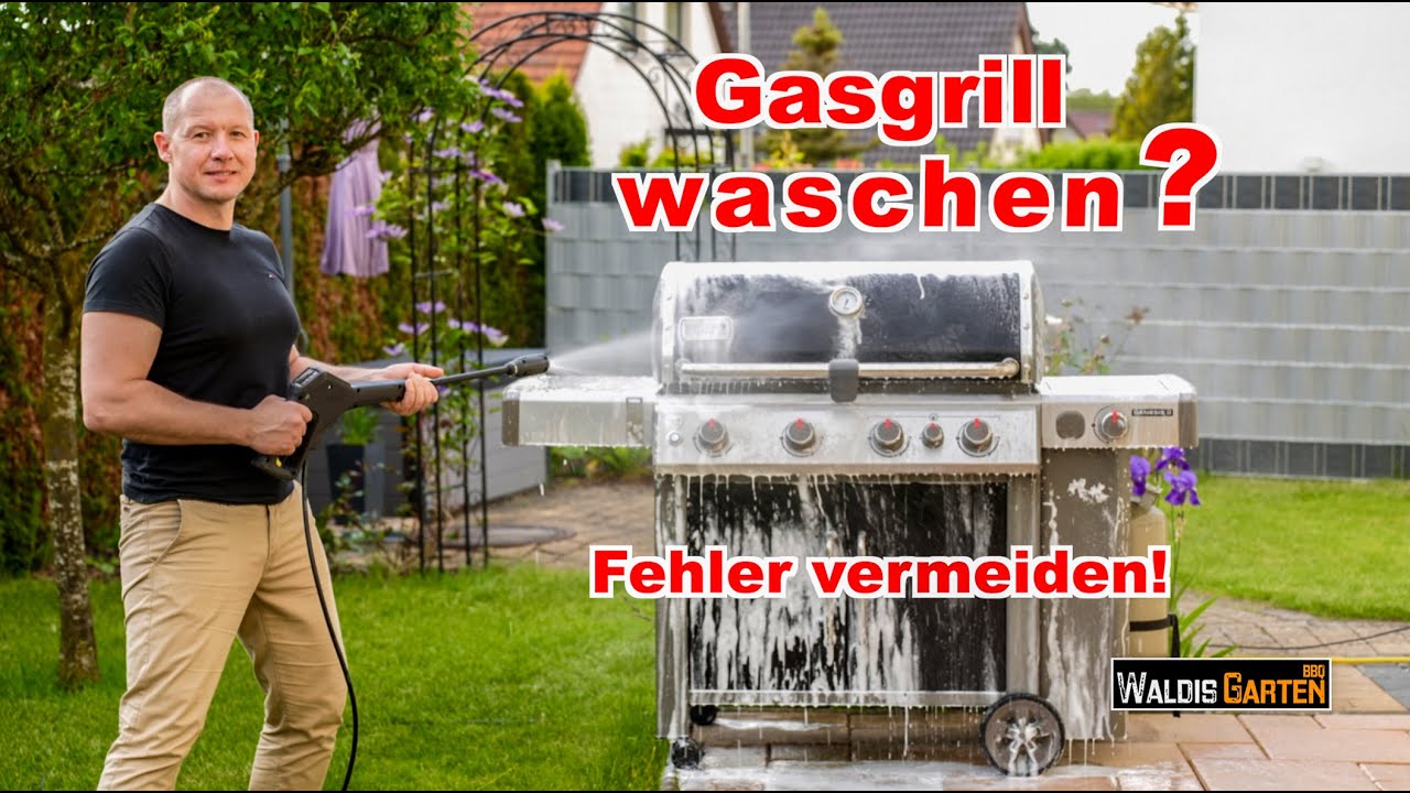Gasgrill richtig reinigen – Diese Fehler musst du vermeiden!