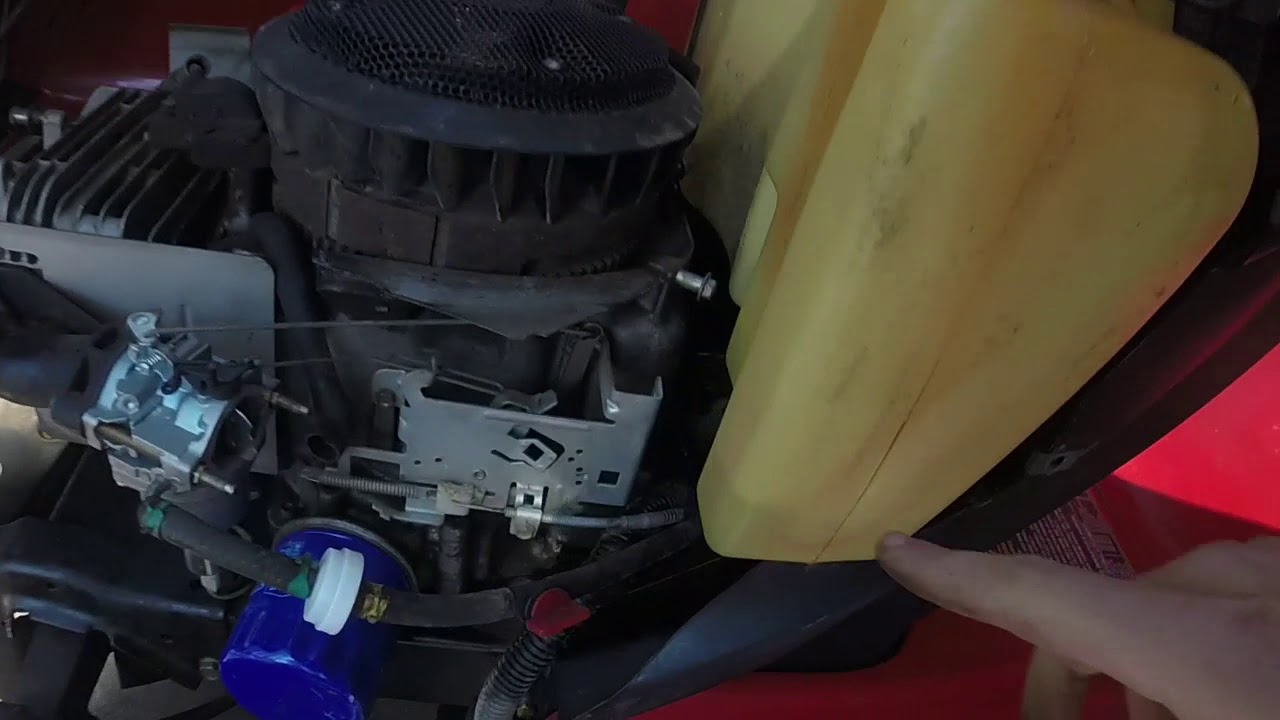 Briggs and Stratton 18hp Intek Chinese Nikki carb surging drilling out low side jet
