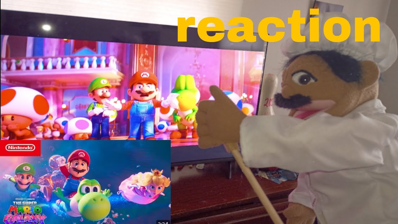 Super Mario Galaxy- final trailer(reaction) (chef pee pee reaction)