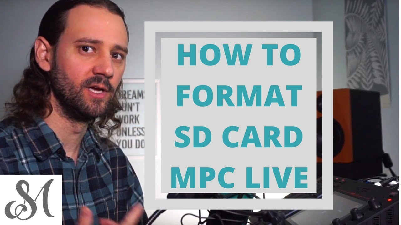 Руководство по форматированию SD-карты в MPC LIVE