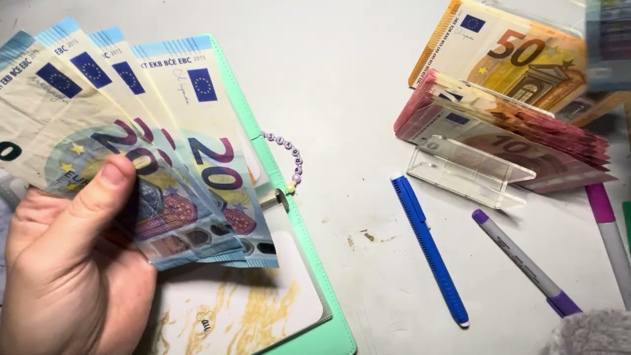 JANVIER 2026: remplissage 1/2 #enveloppesbudget #budget 