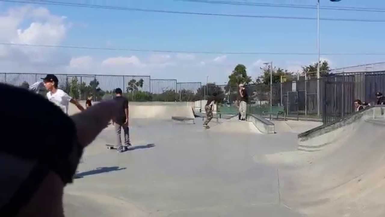 Tour of Cerritos Skatepark in Cerritos, CA
