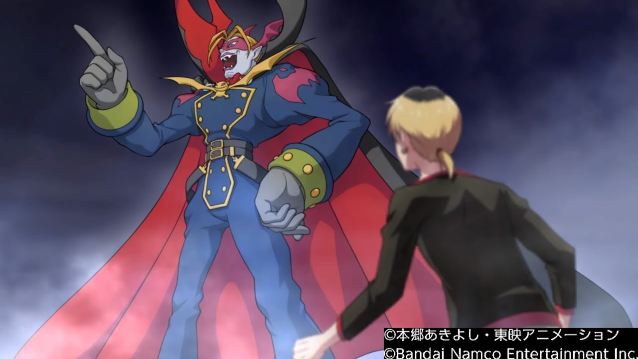 Digimon Survive - Dracmon Digivolves into Myotismon (Vamdemon)