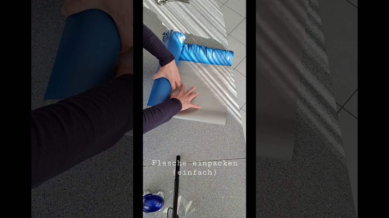 Flasche einpacken (einfach)